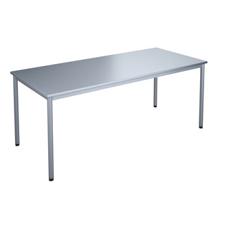 Bord 12:38 FSC DL 180x80cm sølv