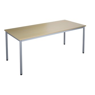 Bord 12:38 FSC DL 180x80cm sølv