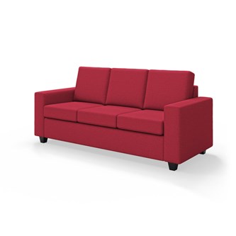 Sofa Tor 3-seter rød