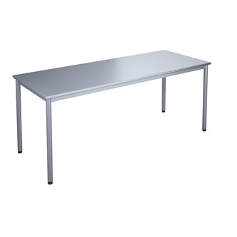 Bord 12:38 FSC HT 180x70cm sølv