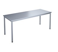 Bord 12:38 FSC HT 180x70cm sølv