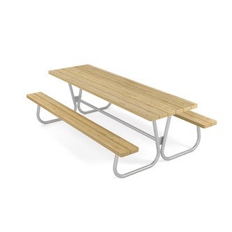Piknikbord Rørvik furu 233x70xh72 cm