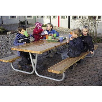 Rørvik piknikbord furu 233x70xh72 cm