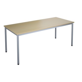 Bord 12:38 FSC HT 180x80cm sølv