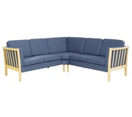 Sofa London 2+hj+2 ekskl. stoff