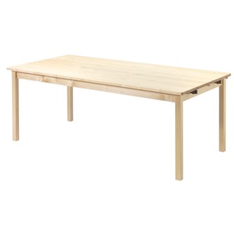 Bord Maria Akustikk HT laminat 120x80 cm bøk