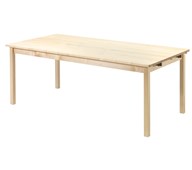 Bord Maria Akustikk HT laminat 140x80 cm bøk