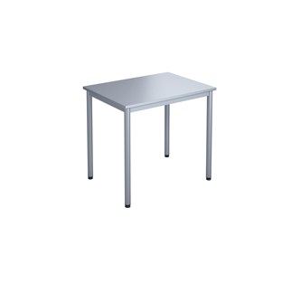 Bord 12:38 FSC akustikk laminat 80x60 cm sølv