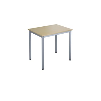 Bord 12:38 FSC akustikk laminat 80x60 cm sølv