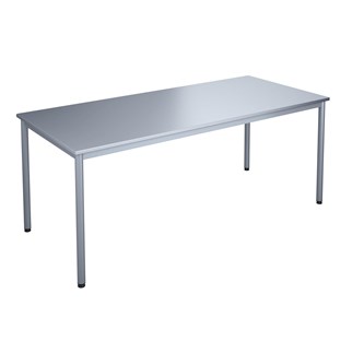 Bord 12:38 FSC akustikk laminat 180x80 cm sølv
