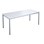 Bord 12:38 FSC akustikk laminat 180x80 cm sølv