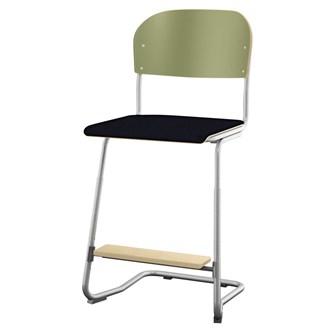 Stol Matte FSC 57/63 cm SS Sølv