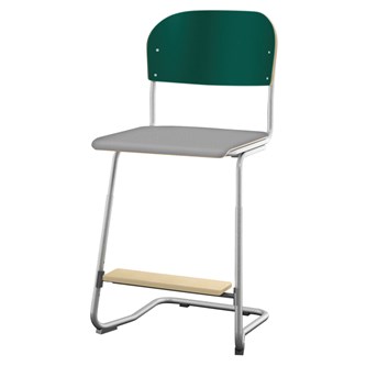 Stol Matte FSC 57/63 cm SS sølv