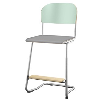 Stol Matte FSC 57/63 cm SS sølv