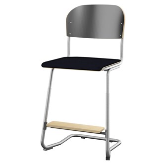 Stol Matte FSC 57/63 cm SS Sølv