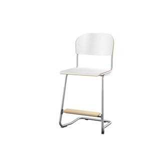 Stol Matte FSC 57/63 cm SS Sølv