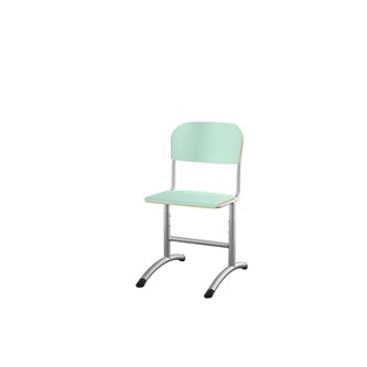 Stol Matte FSC 38/51 cm SS sølv