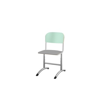 Stol Matte FSC 38/51 cm LS sølv