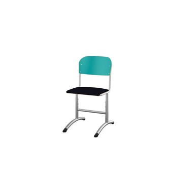 Stol Matte FSC 38/51 cm SS sølv