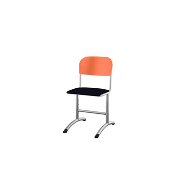 Stol Matte FSC 38/51 cm SS sølv