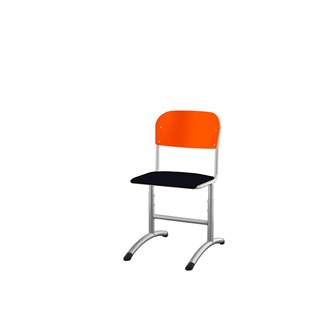 Stol Matte FSC 38/51 cm SS sølv