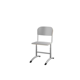 Stol Matte FSC 38/51 cm SS sølv