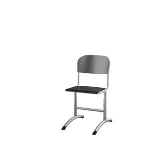 Stol Matte FSC 38/51 cm SS sølv