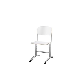 Stol Matte FSC 38/51 cm SS sølv