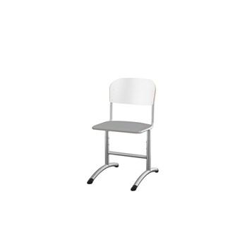 Stol Matte FSC 38/51 cm LS sølv