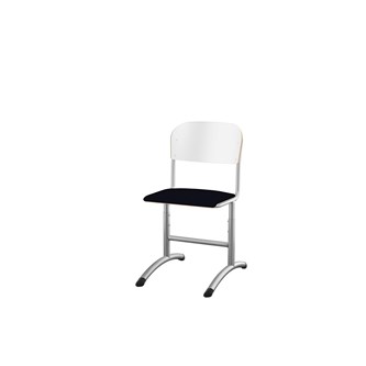 Stol Matte FSC 38/51 cm SS sølv