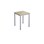 Bord 12:38 FSC HT 70x70 cm svart