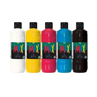 Readymix fargelære svanemerket  5x500 ml