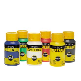Akrylmaling Galeria 6x500ml