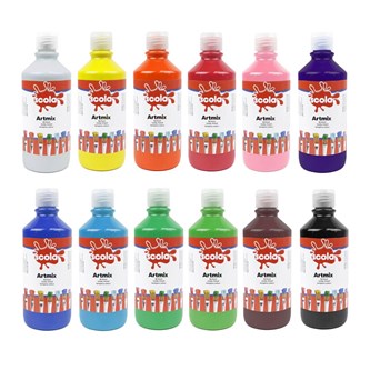 Plakatmaling Basic 12x500 ml