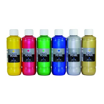 Hobbymaling Perlemor 6x250 ml