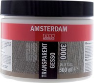 Grunnmaling Gesso transparent 500 ml