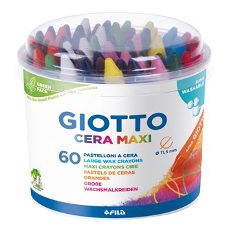 Voksfargestifter Giotto Cera Maxi 60