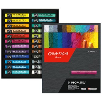 Oljepastellstifter Caran d'Ache NEOPASTEL 24
