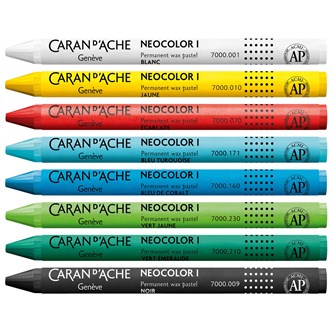 Voksfargestifter Caran d'Ache NEOCOLOR I Classic 10 stk