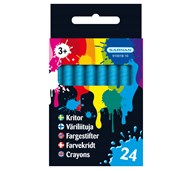 Voksfargestifter 8 mm 72 stk