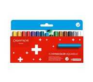 Akvarellfargestifter Caran d'Ache NEOCOLOR II Swisscolor 15