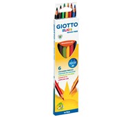 Fargeblyanter Giotto Elios 6 stk