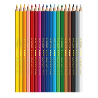 Fargeblyanter Caran d'Ache Swisscolor 18 stk