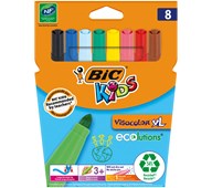 Tusjer Bic Kids Visacolor XL 8 stk/pk