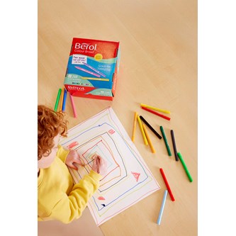 Tusjer Berol Colour Broad 288 stk