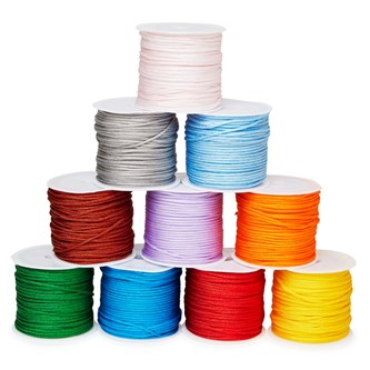 Knytetråd/smykketråd i farger