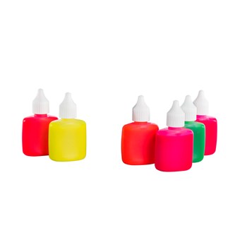 Marmoreringsmaling neon 6x25 ml