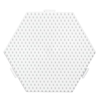 Perleplater Midi sekskant 12,5 cm