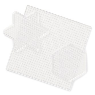 Perleplater figurer 3 stk