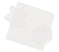 Perleplater figurer 3 stk